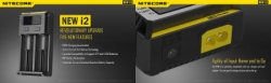 large CHARGER BATTERY TORCH NITECORE INTELLCHARGER NIMH I2 DOUBLE SLOT BALIDIVESHOP 11